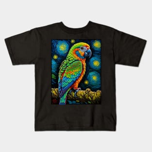 Canure in starry night Kids T-Shirt